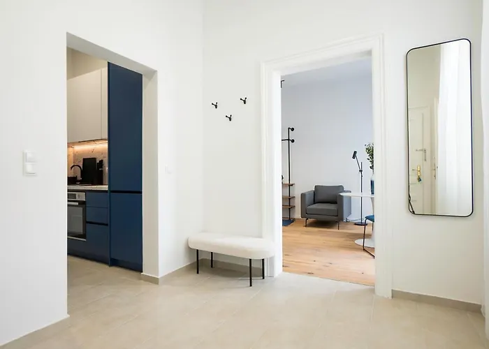 Apartment Contemporary With A Balcony.